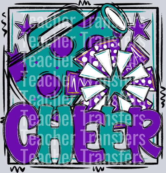 Teal Purple