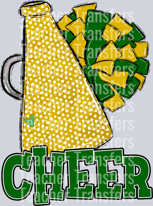 Cheer Green and Gold