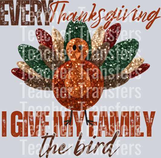 EVERY THANKSGIVING BIRD