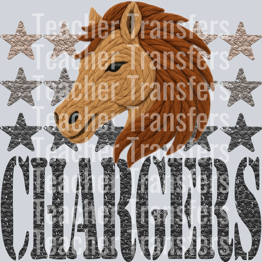 YARN MASCOTS CHARGERS