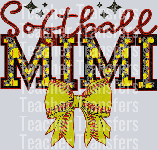 SOFTBALL BOW SOFTBALL mimi HWDS