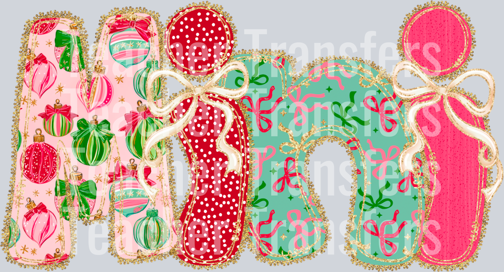 ChristmasBowLace Mini