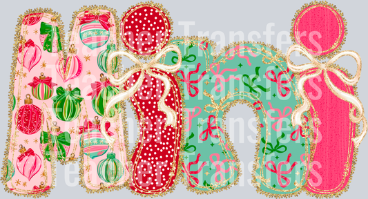 ChristmasBowLace Mini