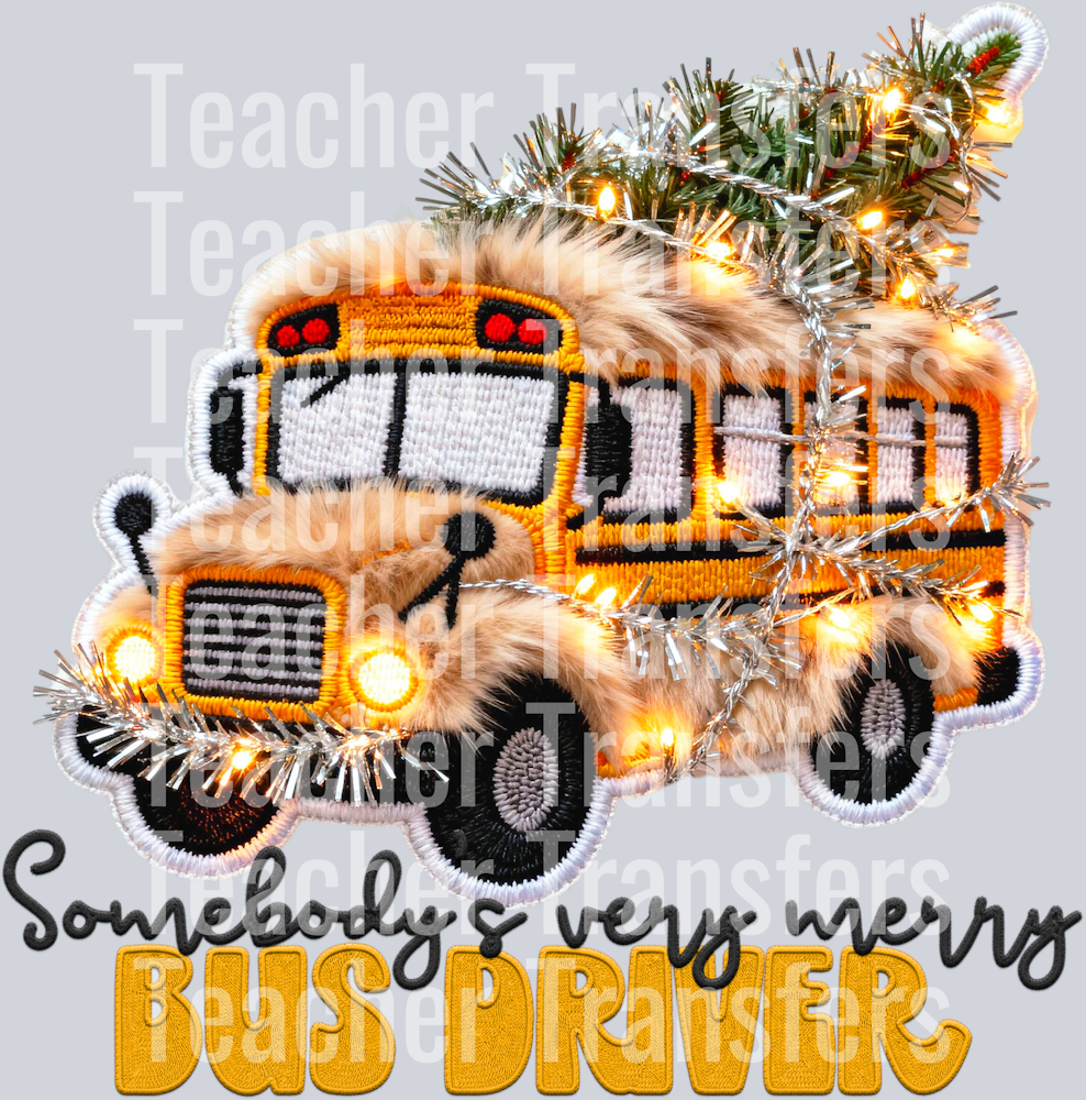 somebodys very merry bus driver