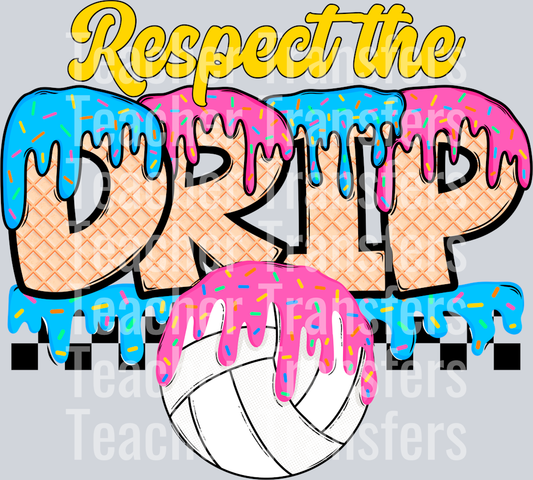 Respect_The_Drip_Volleyball