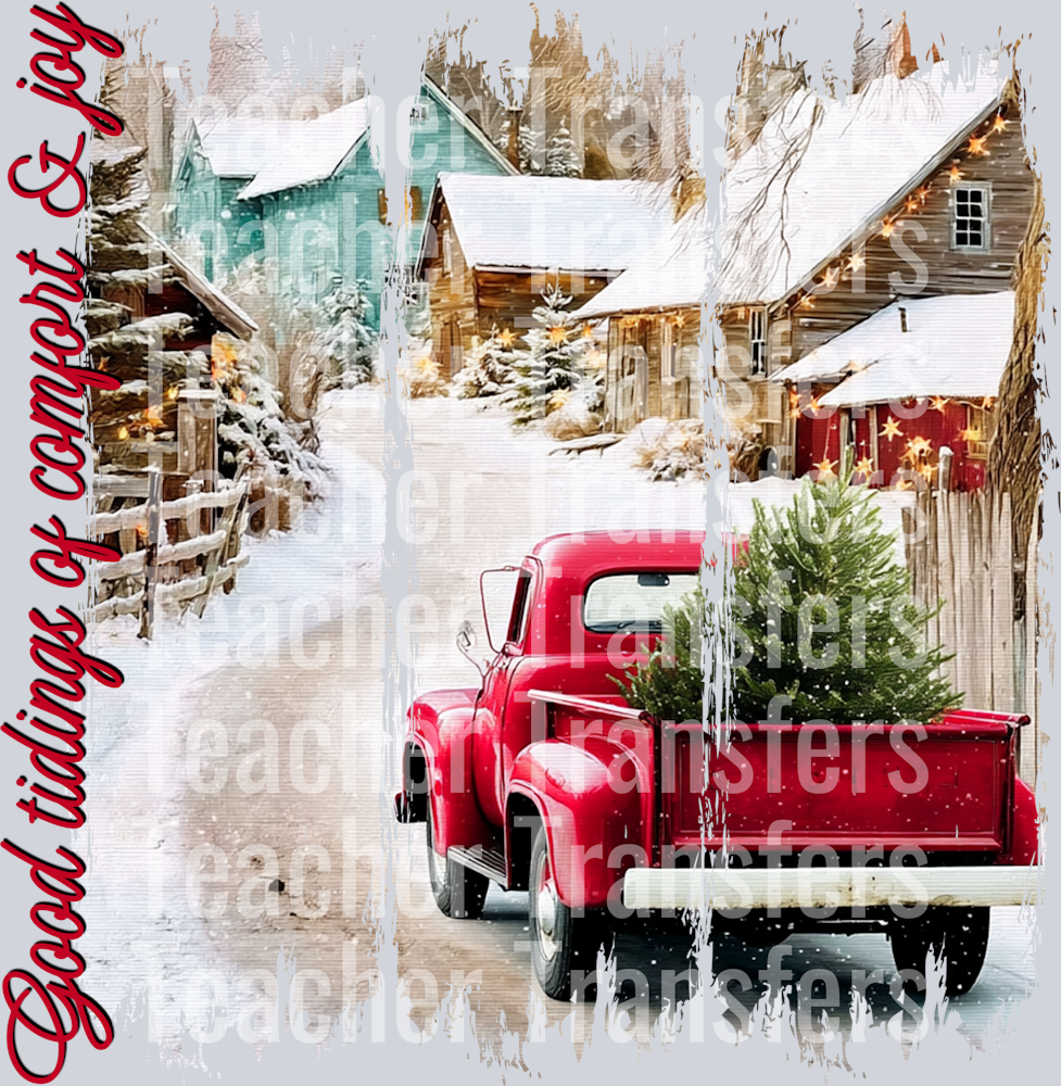 GOOD TIDINGS OF COMFORT AND JOY