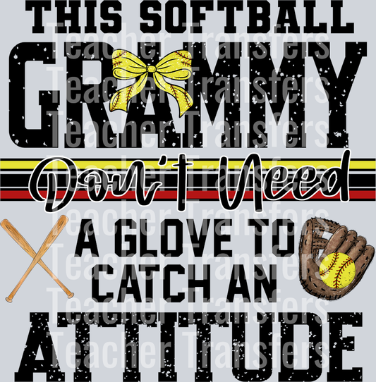 This Softball Grammy Don’t Need A Glove