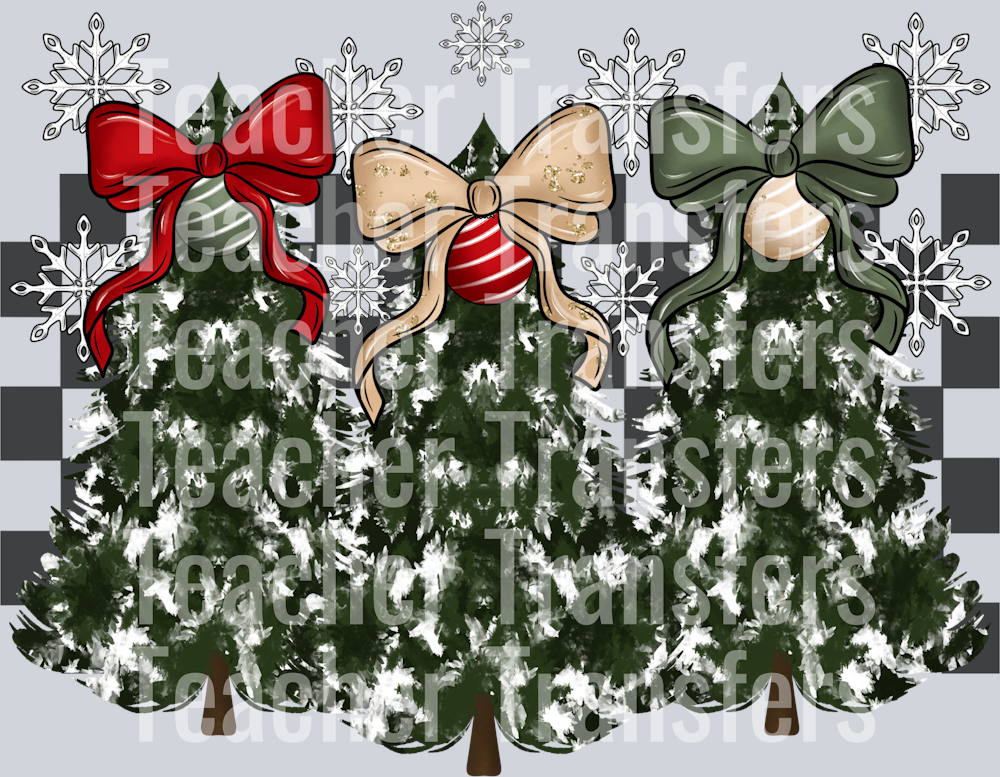 OChristmasTreesCheckered