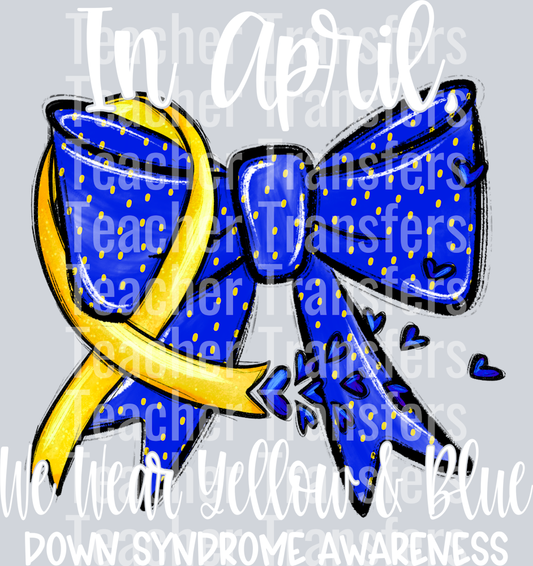 DownSyndromeAwarenessAprilWhite