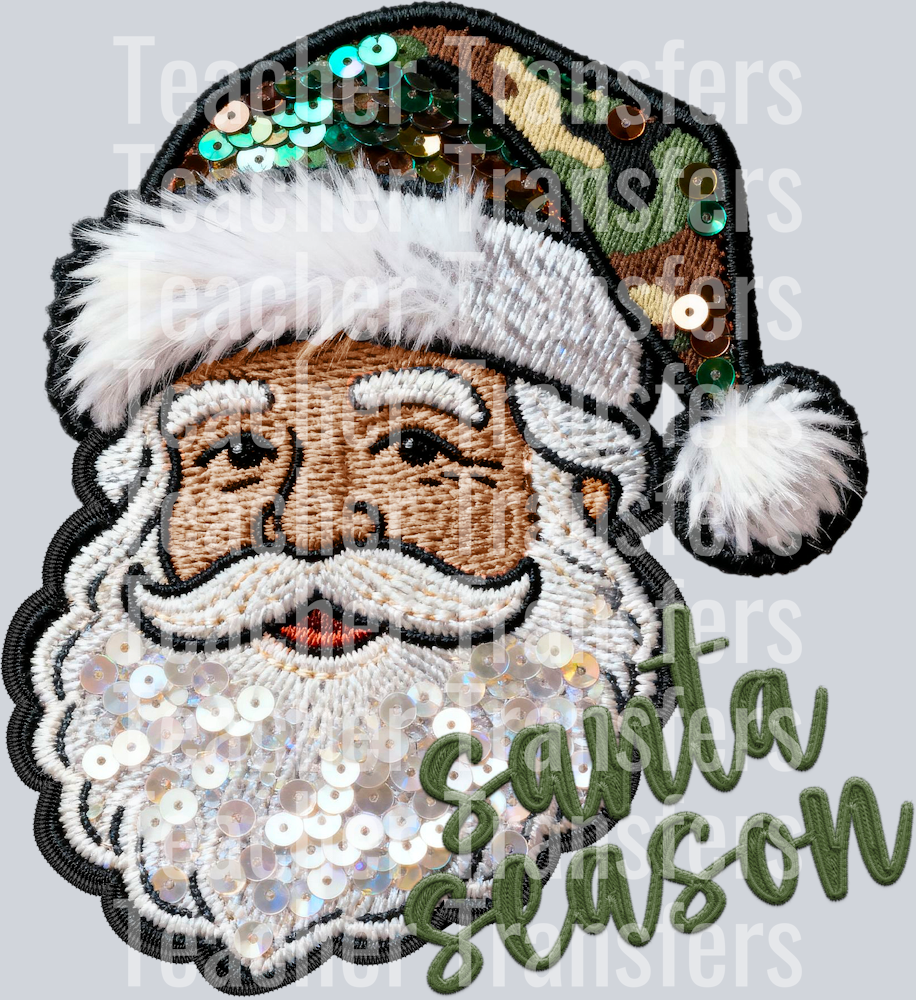 SANTA SEASON CAMO SANTA 2 HWDS