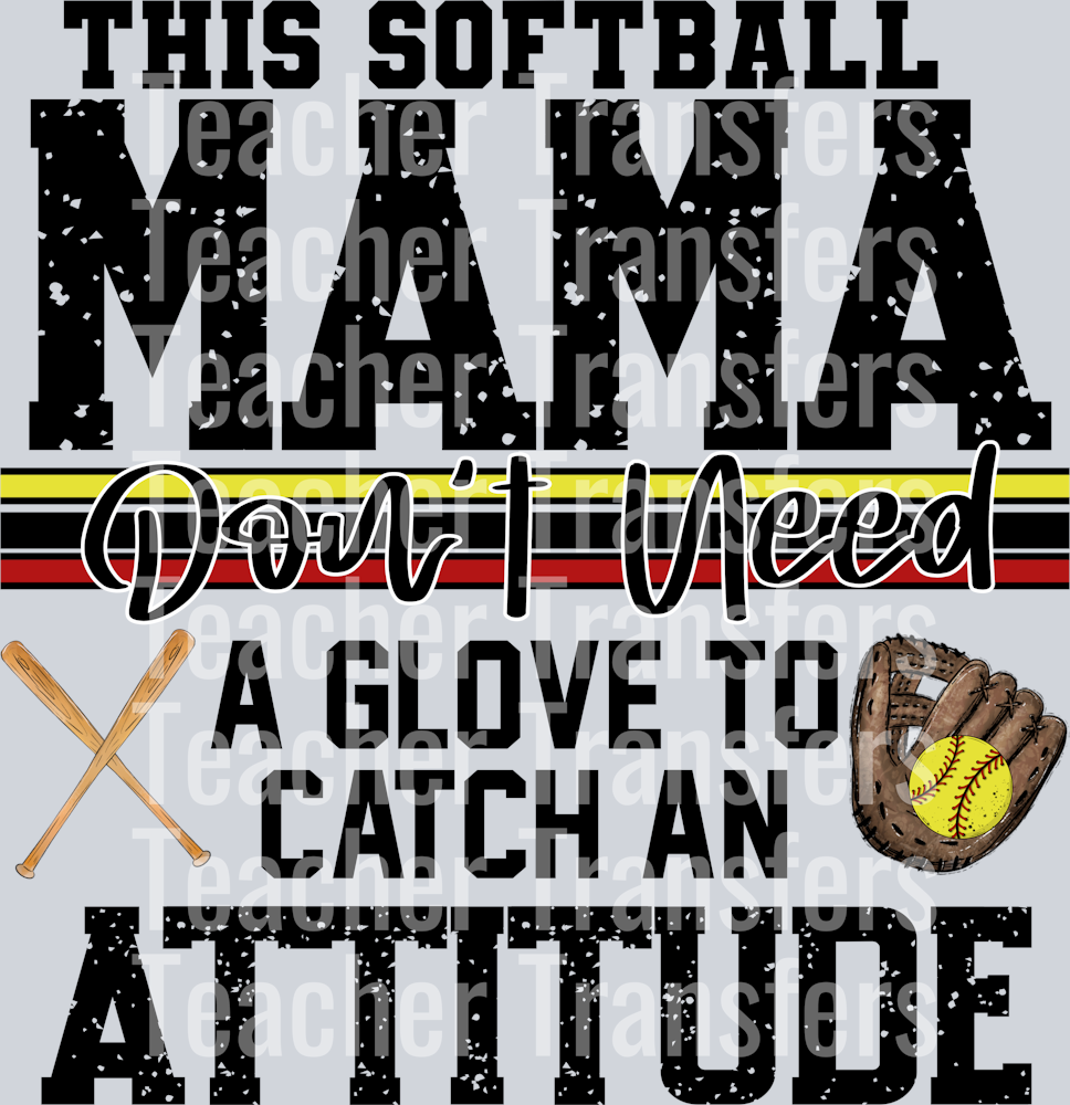 This softball mama don’t need a glove 2