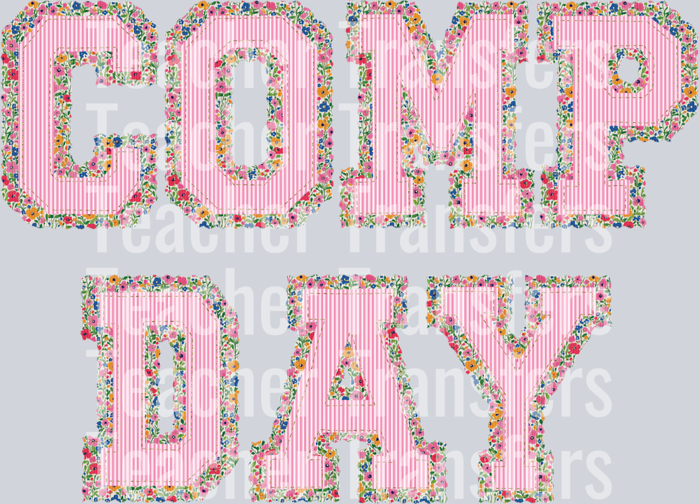 Comp day pink prepster