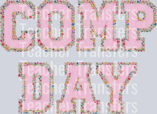 Comp day pink prepster