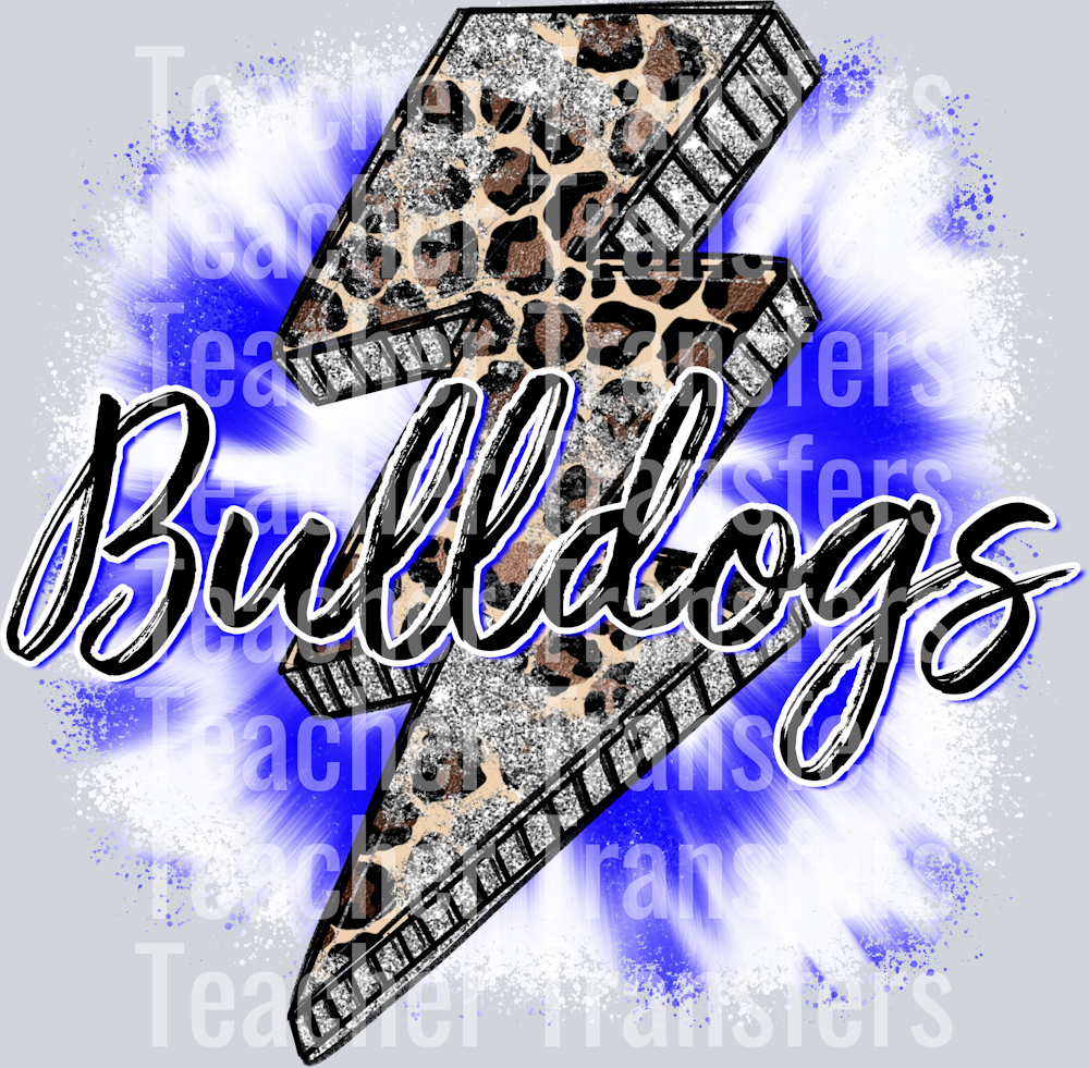 Bulldogs White and Royal