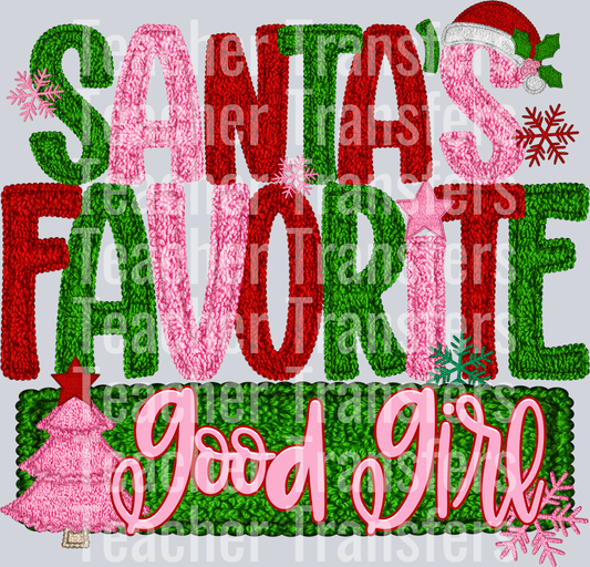 SANTAS FAVORITE GOOD GIRL