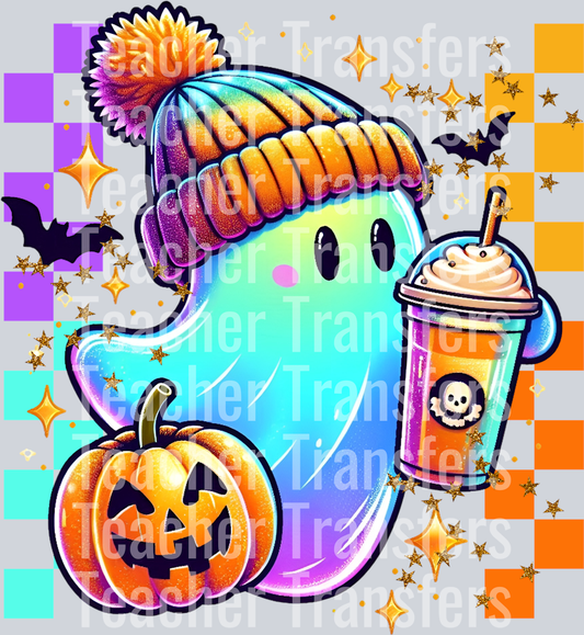 COLORFUL GHOST CHECKERED