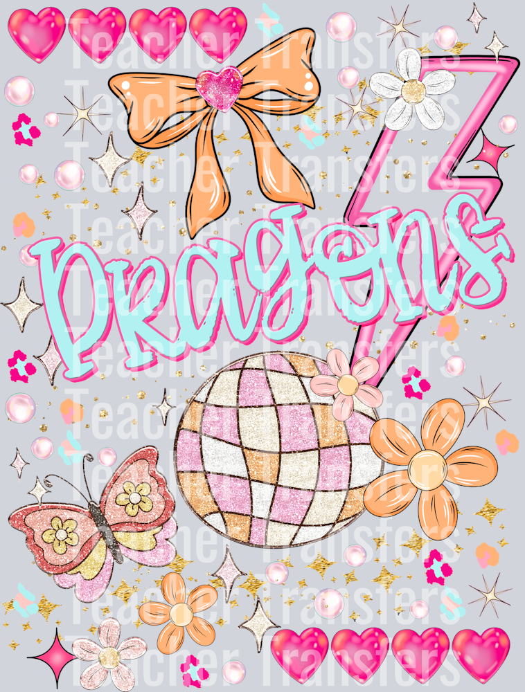 Preppy MASCOTS DRAGONS