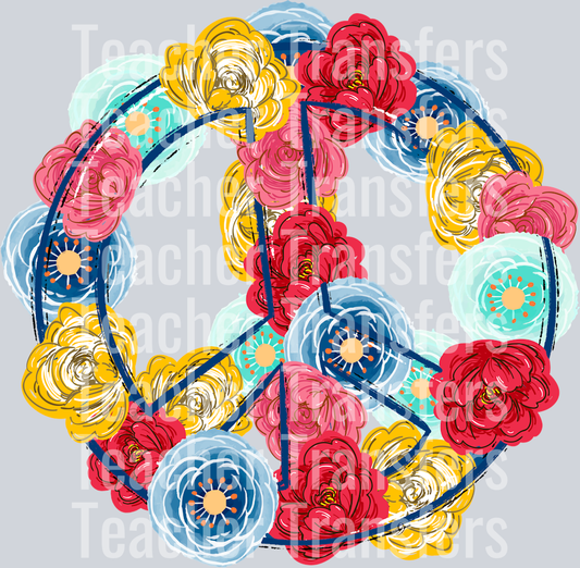 Patriotic Peace Sign