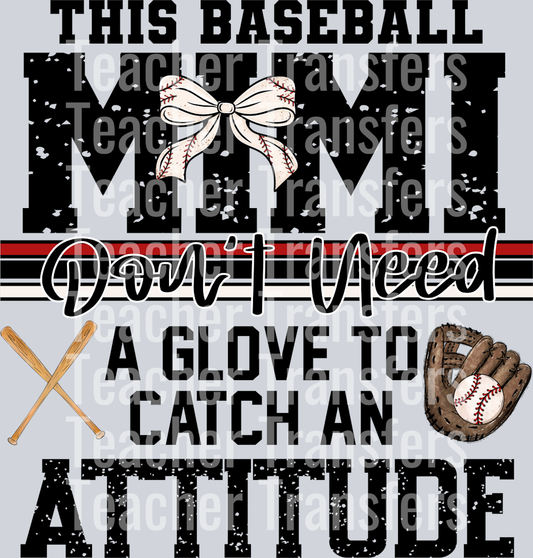 This baseball Mimi don’t need a glove  2