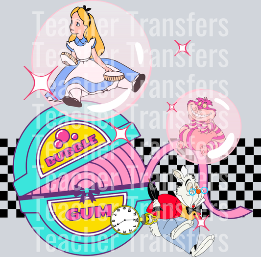 BUBBLE TAPE ALICE IN WONDERLAND HWDS