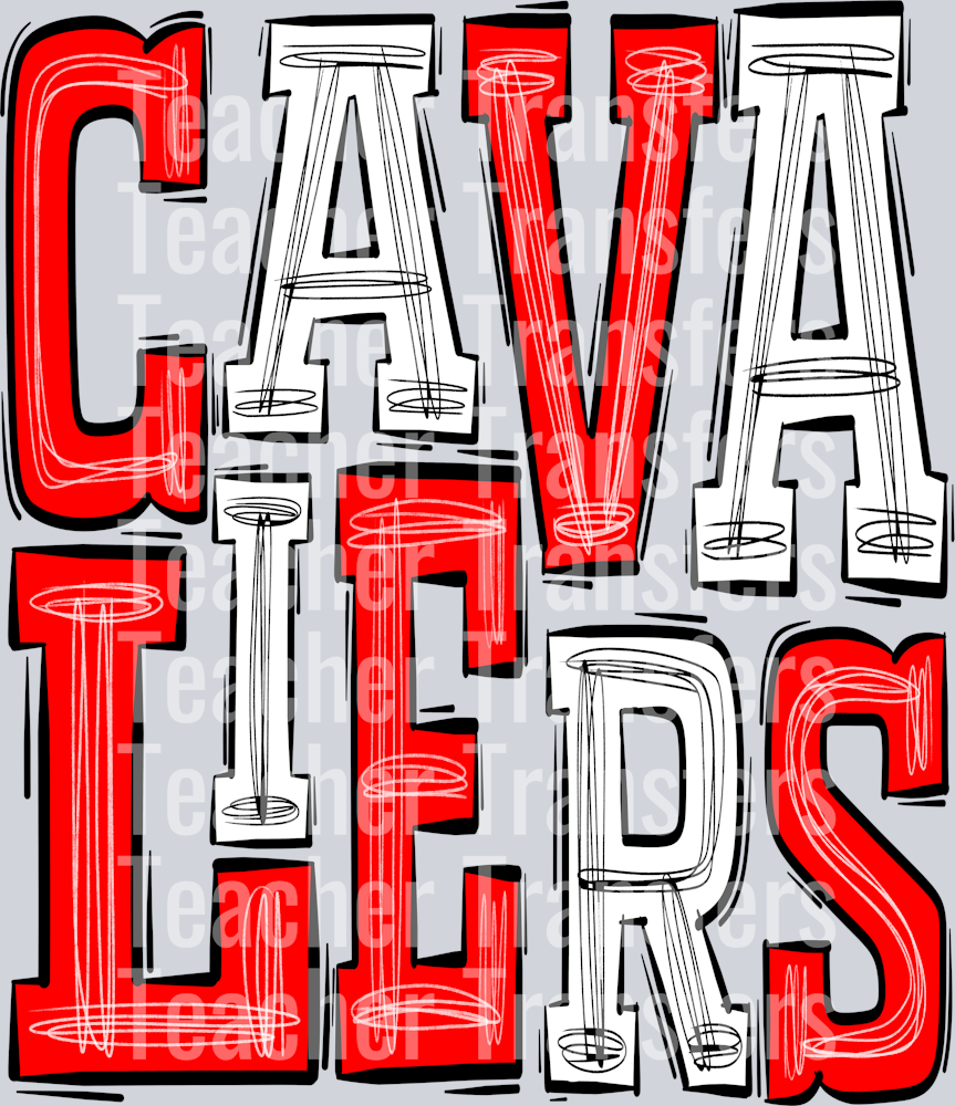 Cavaliers-red -White