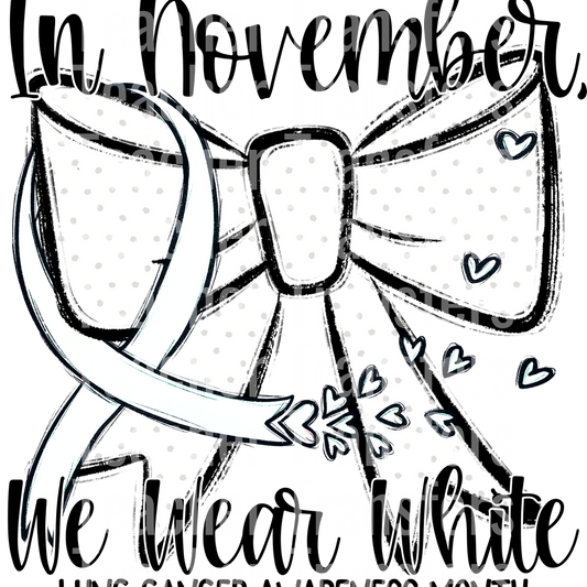 We Wear White Lung Cancer