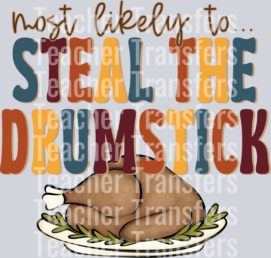 MOST LIKELY TO STEAL THE DRUMSTICK ELEMENT