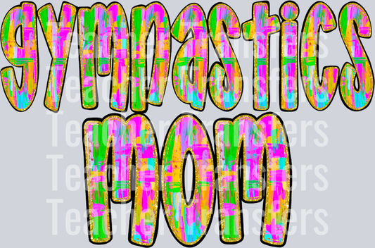 NeonGlitterGymnasticsMom