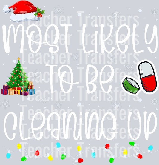 Pharmacy Christmas, Christmas Pharmacy Technician, Nurse T-Shirt