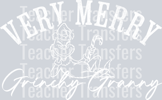 Very merry Grinchy granny