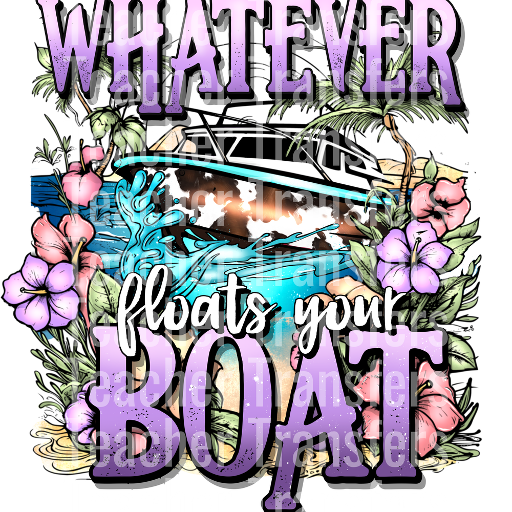 Whatever floats your boat