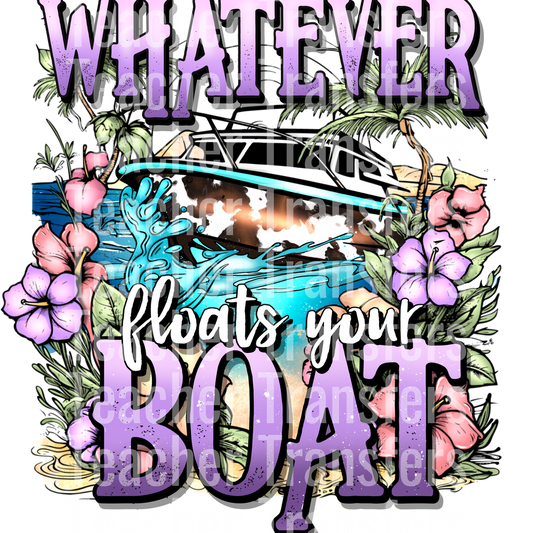 Whatever floats your boat