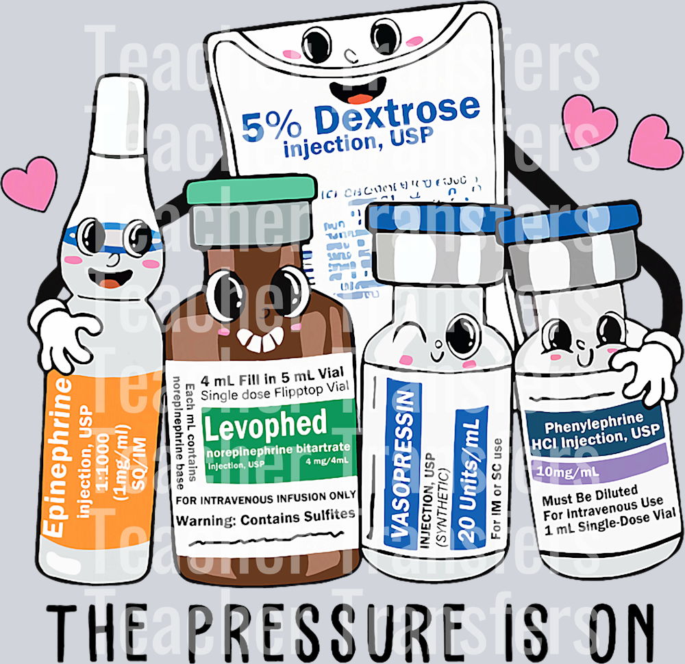 Pressure is On Sweatshirt Christmas Pharmacy Tech Nurse T-Shirt