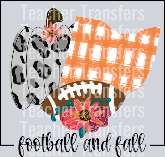 Fall Y_all Pumpkin and Football OHIO