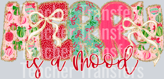 ChristmasBowLace MerryisaMood