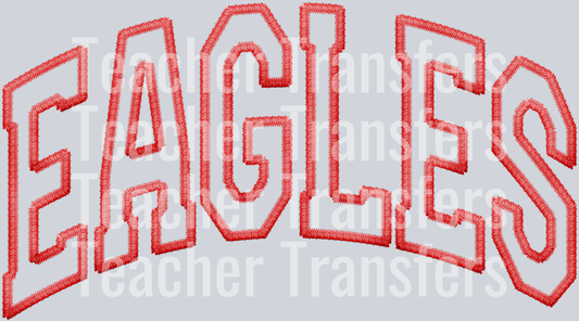 Eagles Red Stitch