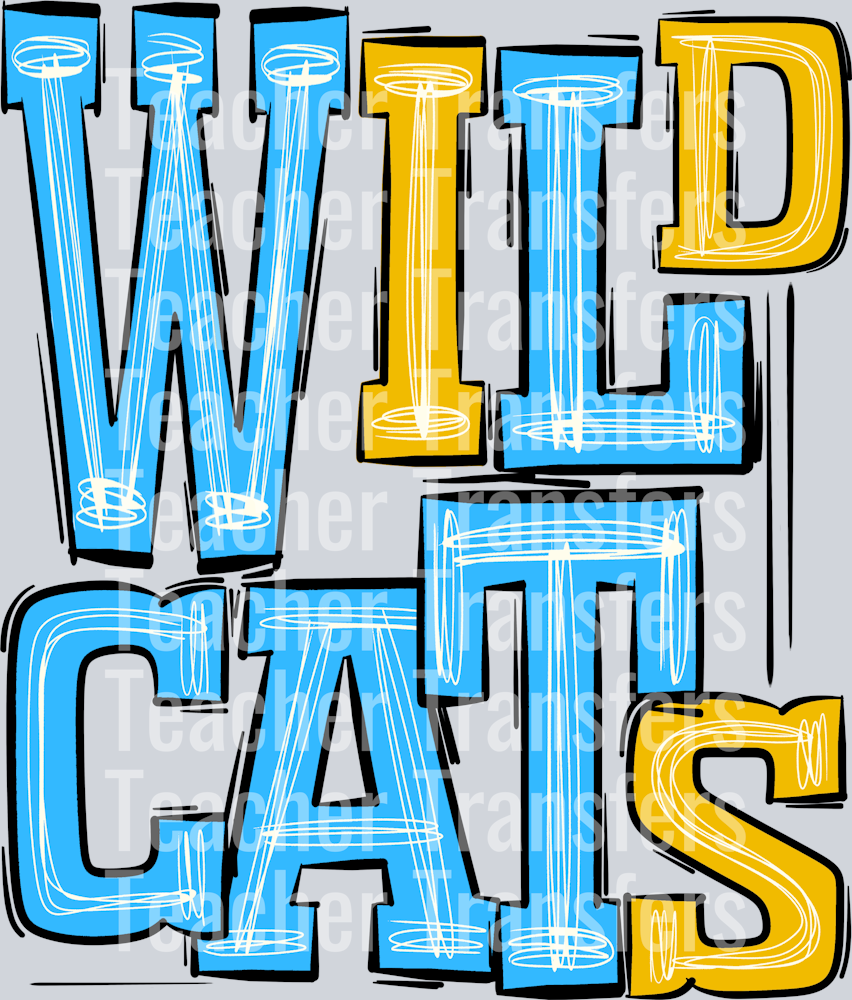 Wildcats Baby Blue Yellow