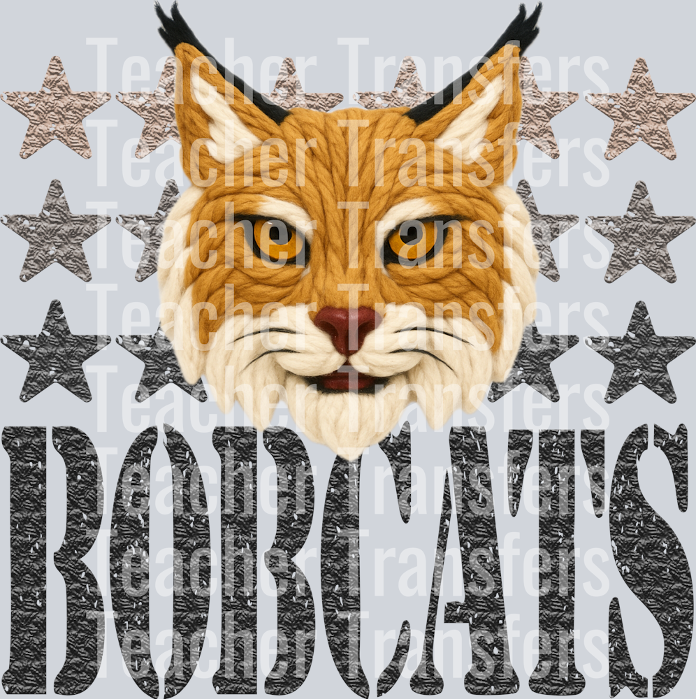 YARN MASCOTS BOBCATS