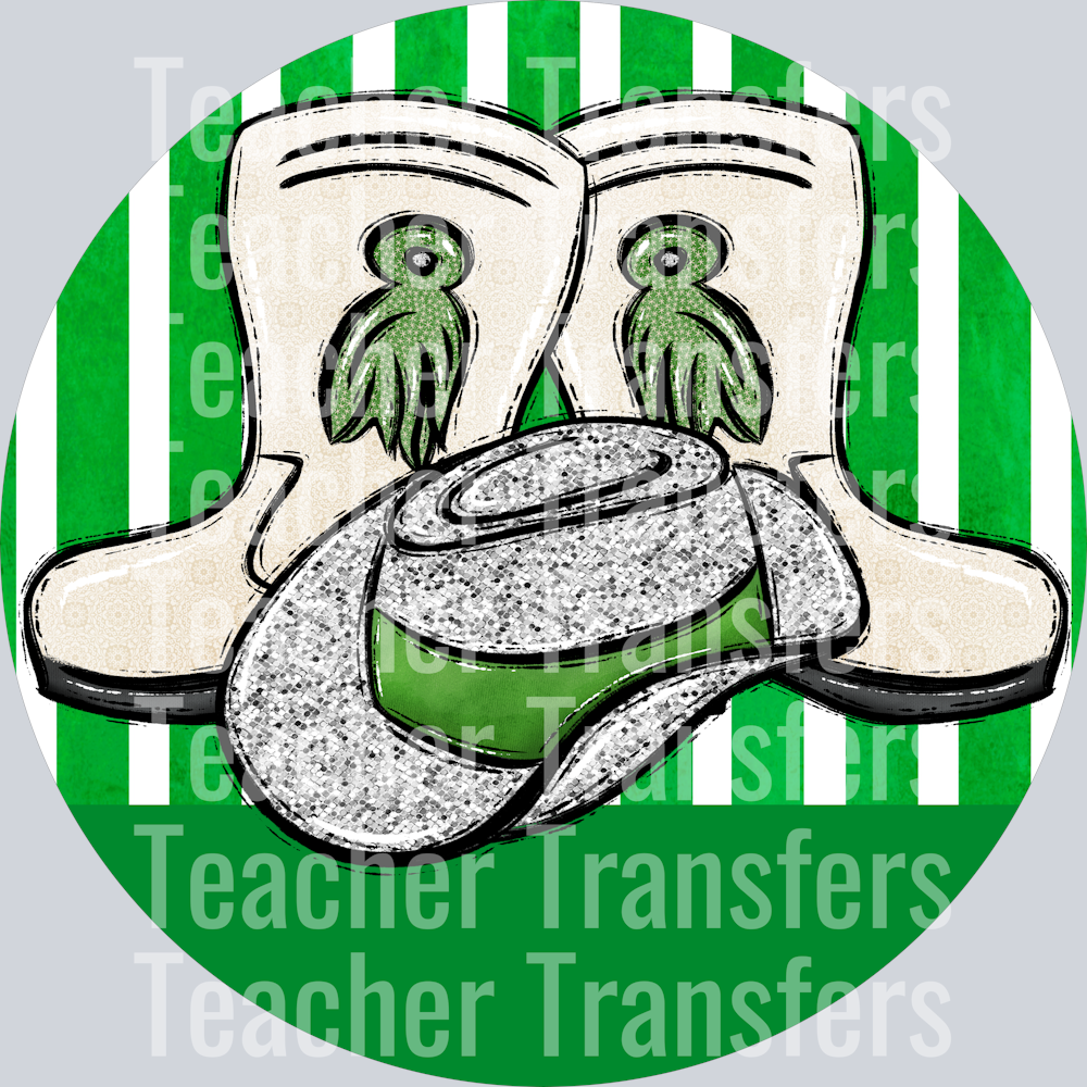 Drill Team Ornament Green