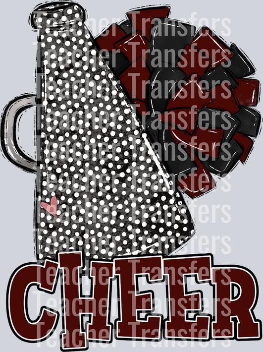 Maroon Black Cheer