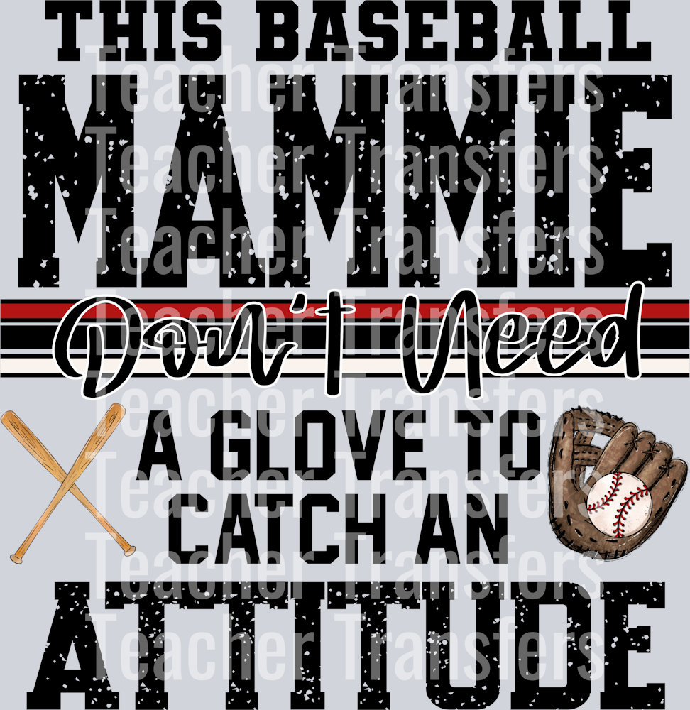 This Baseball Mammie Don’t Need A Glove  2