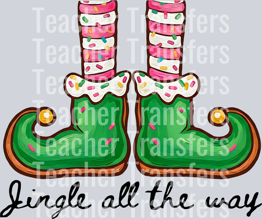 Jingle all the way elf legs hwds