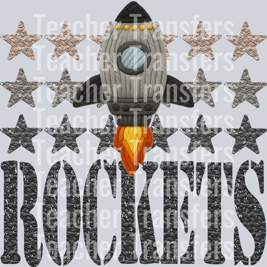 YARN MASCOTS ROCKETS