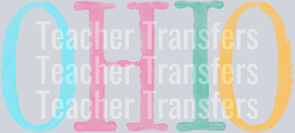 Watercolor States OHIO