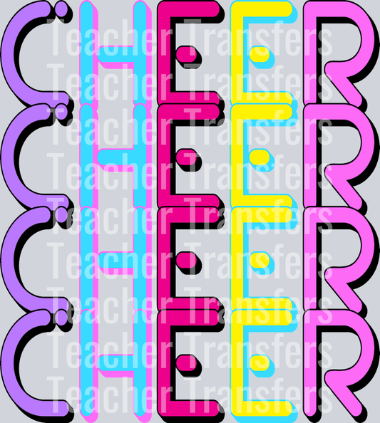 Cheer Stacked