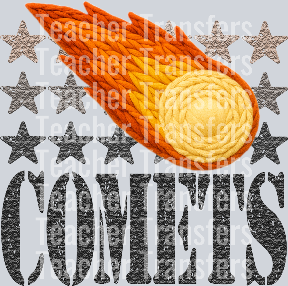 YARN MASCOTS COMETS