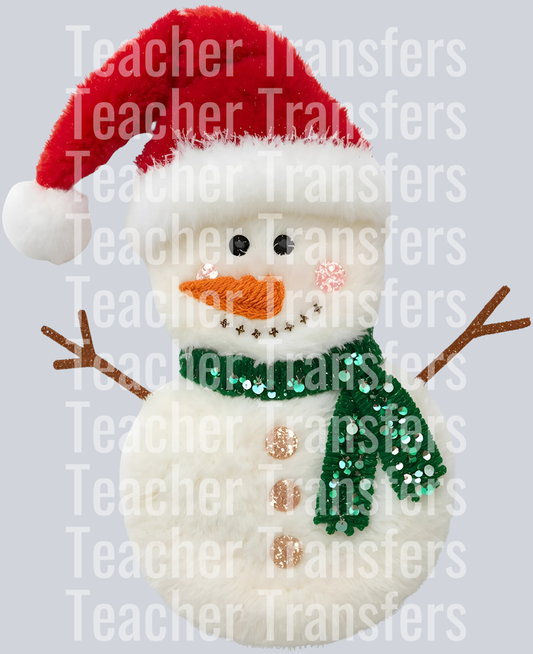 SNOWMAN FAUX FUR