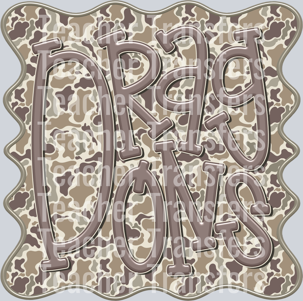 CAMO MASCOTS DRAGONS