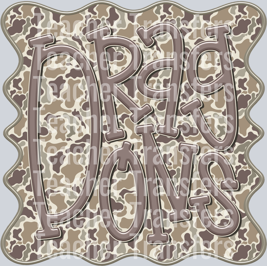 CAMO MASCOTS DRAGONS