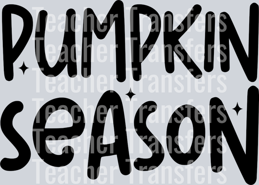 PUMPKIN SEASON BLACK